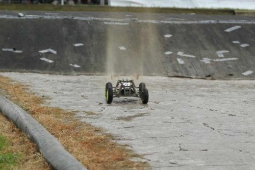 Stefan Wüthrich on the 4WD podium at the Aplencup round 5