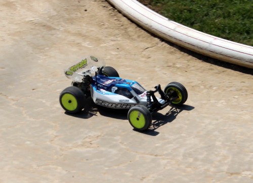 Sina Zbinden wins 4rd round of swiss championships Buggy Standard
