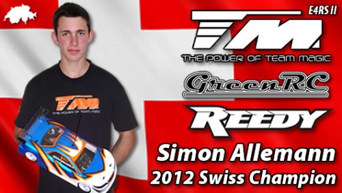 Simon Allemann - Team Magic E4RS II - 2012 Swiss Champion