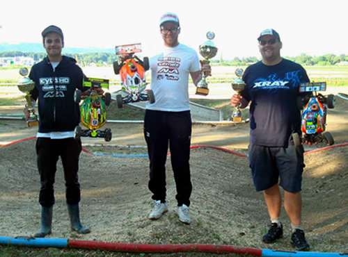 Jeremy Pittet & Ultimate Racing wins 1/8 Off Road Swiss Championship Round 3 @ Gland