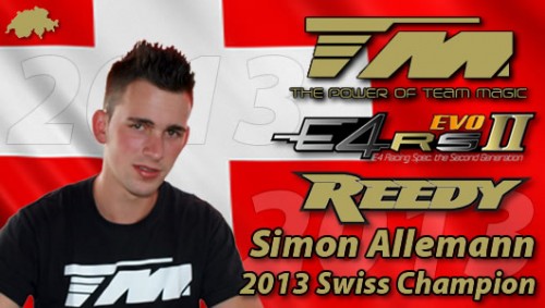 SIMON ALLEMANN - TEAM MAGIC E4RS II EVO - 2013 SWISS CHAMPION !!