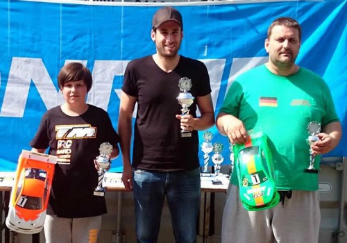 Great week-end result for Tino Weller / TM E4RS III with 2 podiums at Marbach