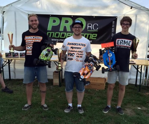 Associated RC8B3 dominates Swiss Championship Rd 6 at Morges with Hofer and Lüber !!