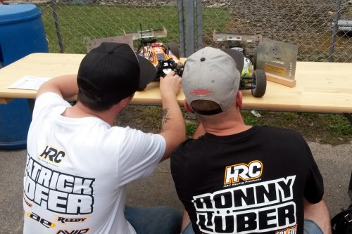 Two Associated / HRC drivers on the podium at 1/8 Off Road Swiss National Rd5 @ Oberbüren