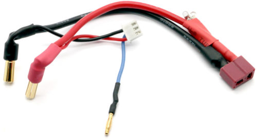 NEW - HRC Racing Charge & Driver cables with Polarity Checking LED
