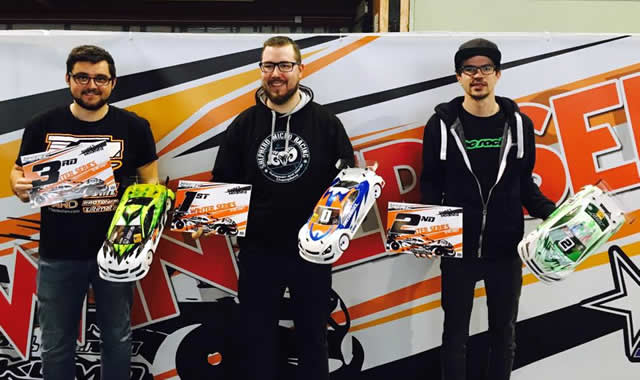 Rémi Callens / Team Magic E4RS III Plus finish on the podium of the Winter Series #4 at Longwy