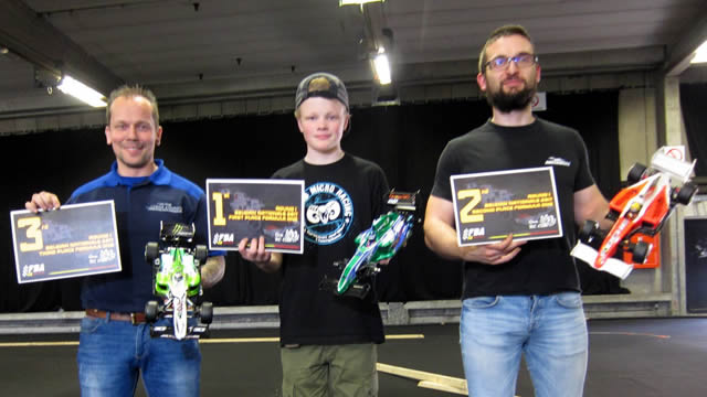 Stefan Rommens / Team Magic E4RS III Plus on the podium of Belgian Nationals Rd 1 !