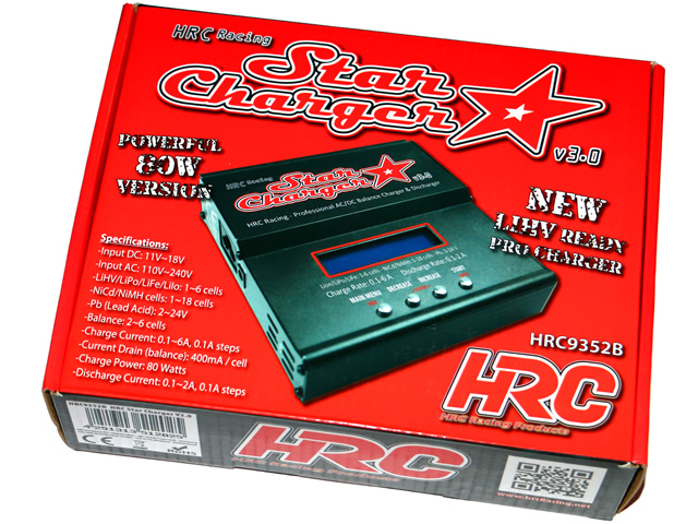 NEW - HRC Racing Star Charger V3.0 with LiHV mode