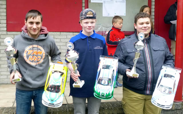 Stefan Rommens / Team Magic E4RS III+ on the podium at Belgian Nationals Round 1 !