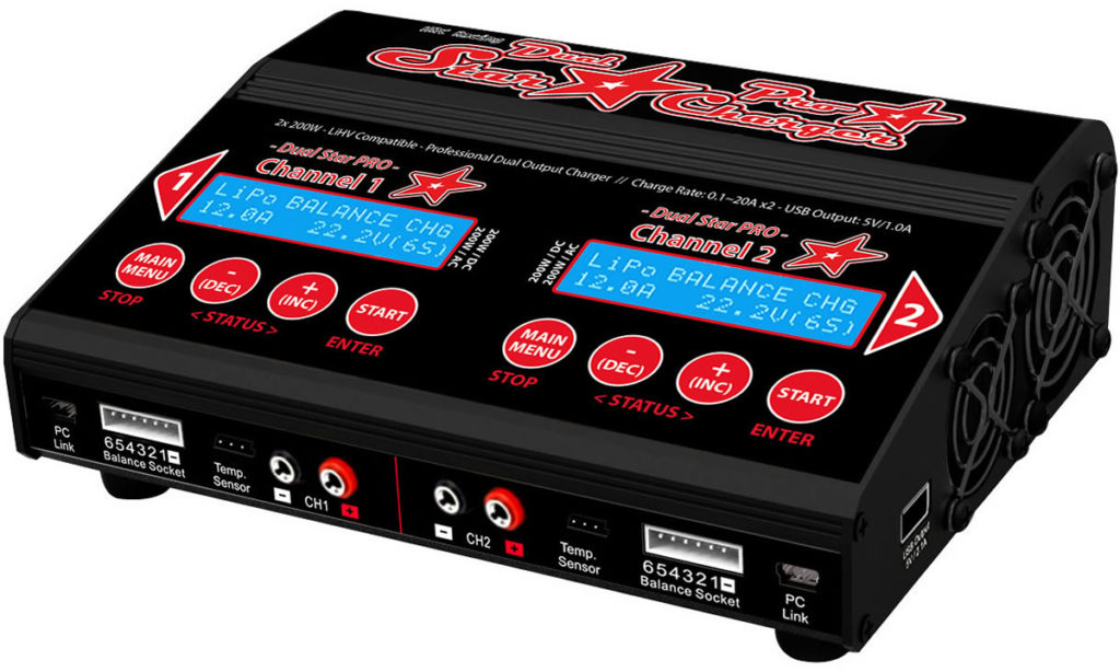 NEW - HRC 2x 200W Dual Star Pro Charger