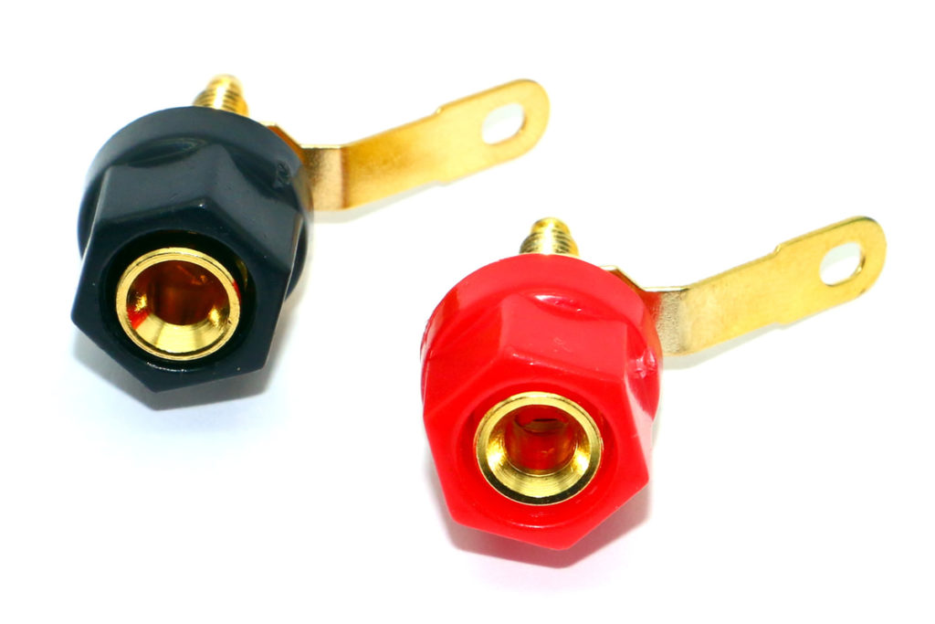 NEW – HRC Racing 4mm Box Output Gold Plugs