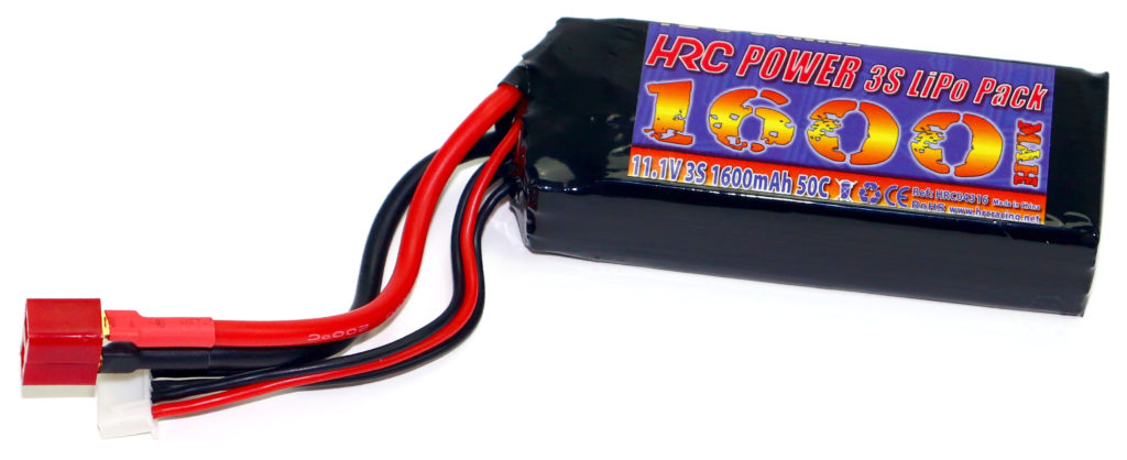 HRC Racing 3S Lipo Battery for 1/16 and 1/18 Micro Cars